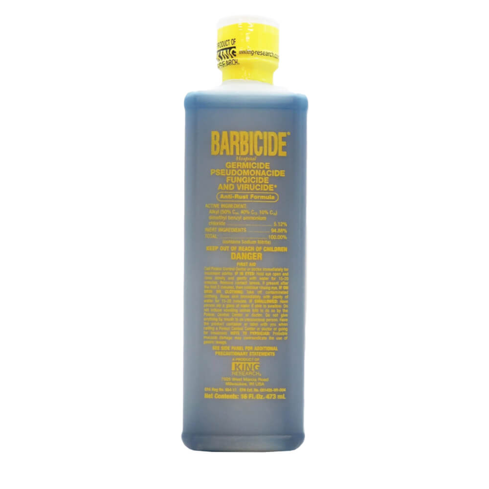 Barbicide Disinfectant Solution 16oz Front View
