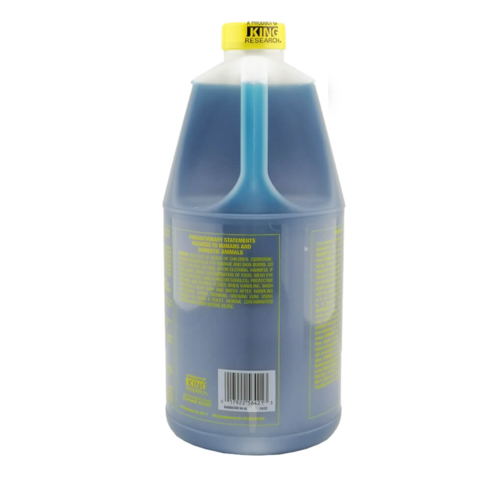 Barbicide Disinfectant Solution 64oz Back View
