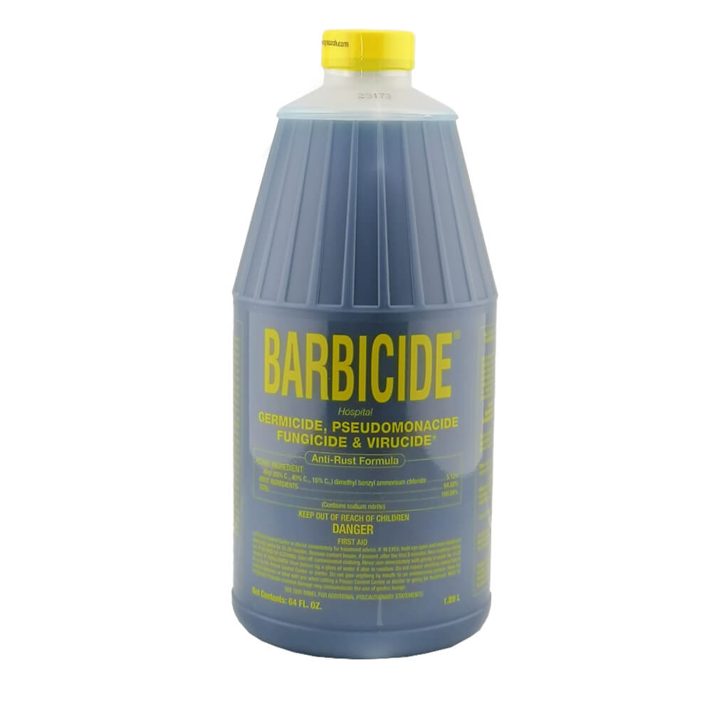 Barbicide Disinfectant Solution 64oz Front View