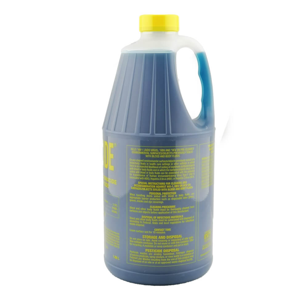 Barbicide Disinfectant Solution 64oz Left View