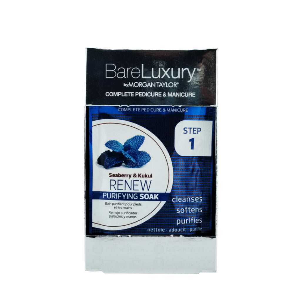 BareLuxury 4 Step Pedicure Pack - Seaberry & Kukui