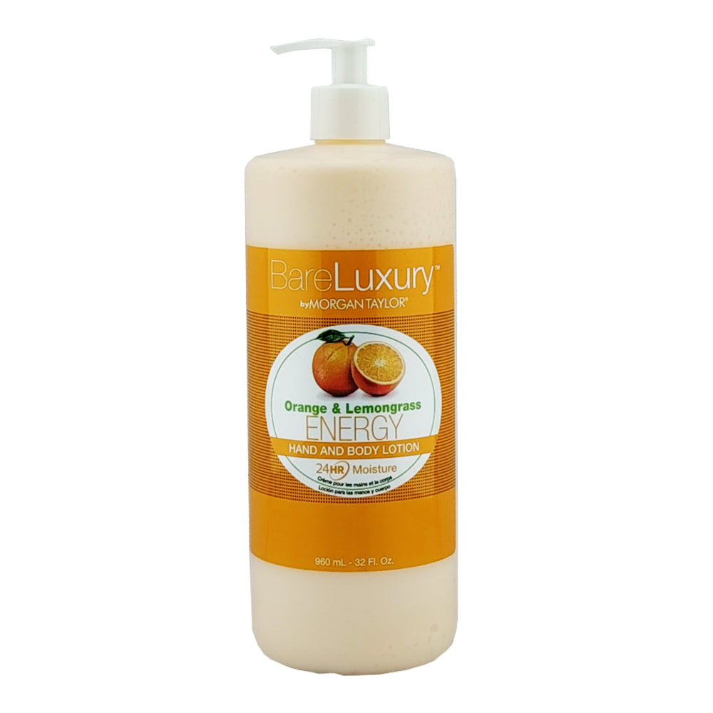 BareLuxury Hand and Body Lotion - Orange & Lemongrass 960ml 32oz Bottle