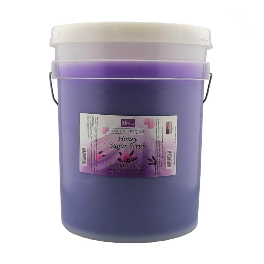 Be Beauty Honey Sugar Scrub (5 gallon) Bucket - Lavender Orchid