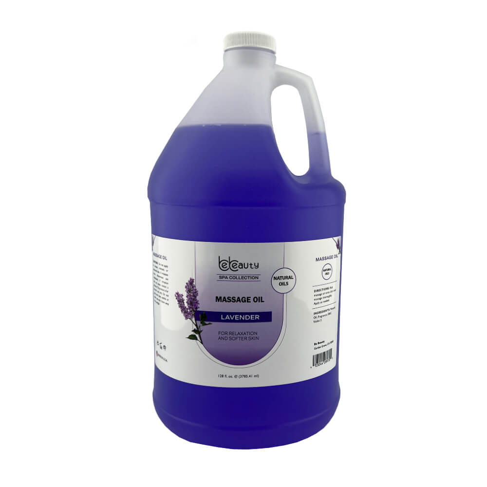 Be Beauty Massage Oil Gallon Bottle Lavender