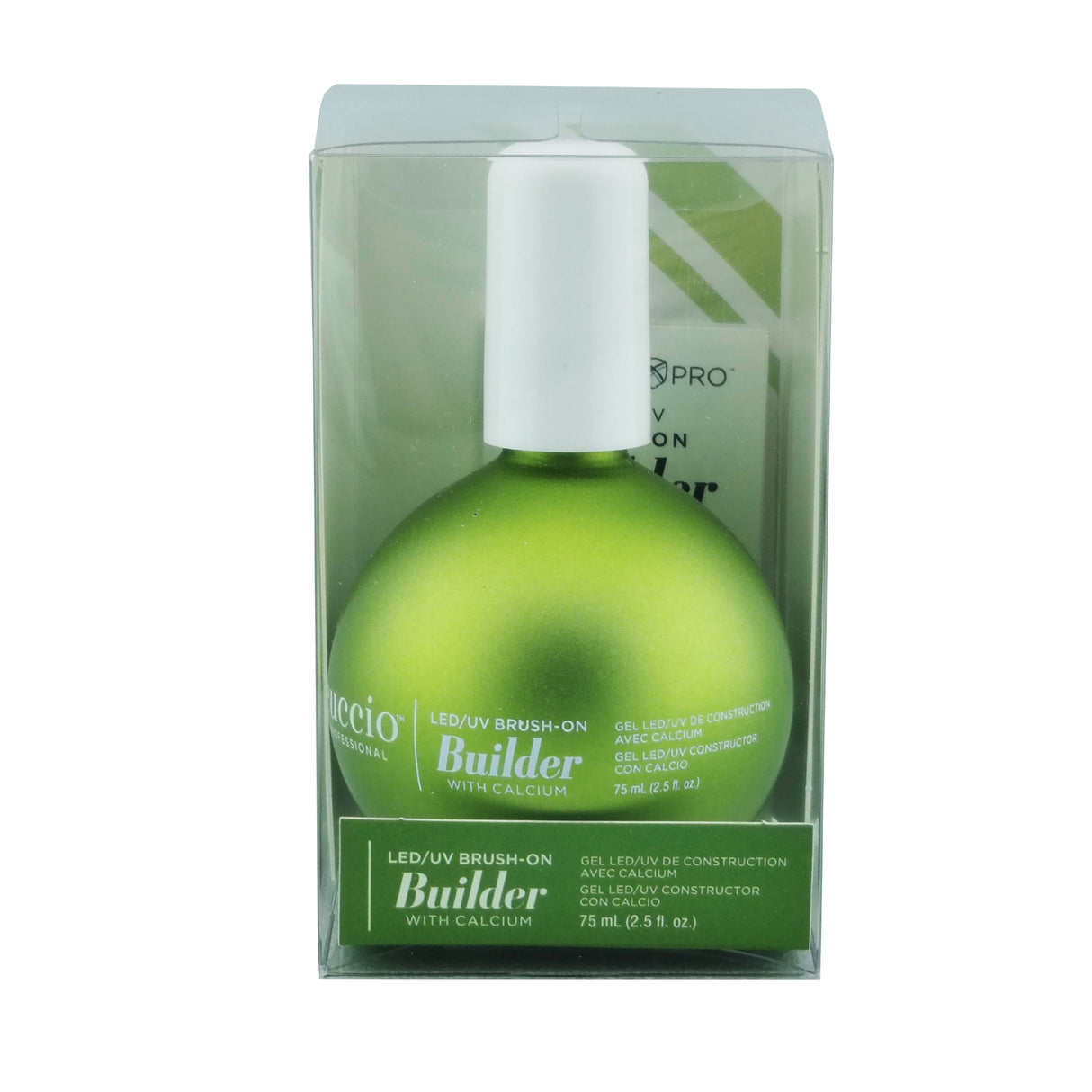 Cuccio Brush On Builder Gel With Calcium - Clear Bottle 75ml 2.5oz