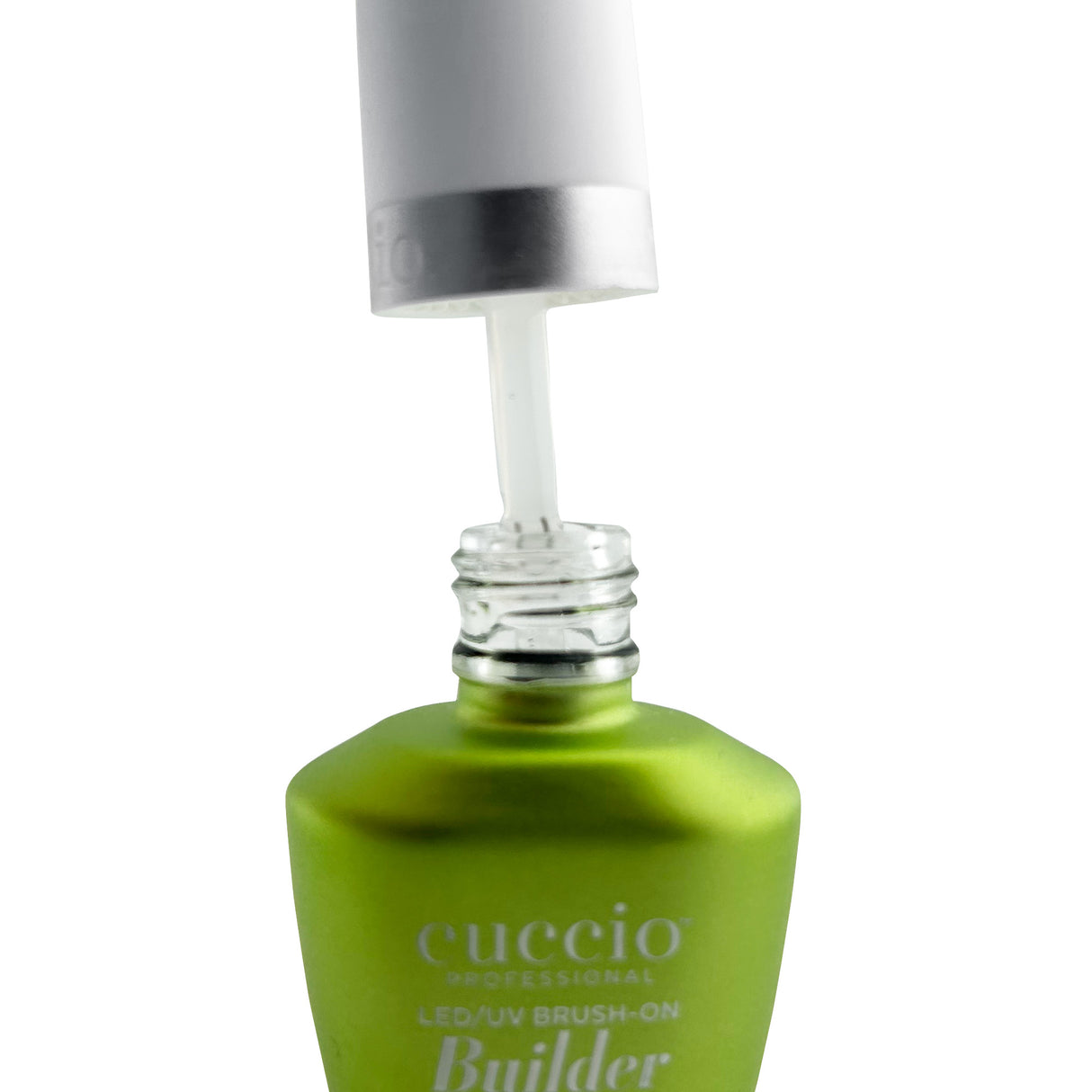 Cuccio Brush On Builder Gel With Calcium - Clear Brush Close Up 13ml 0.43oz