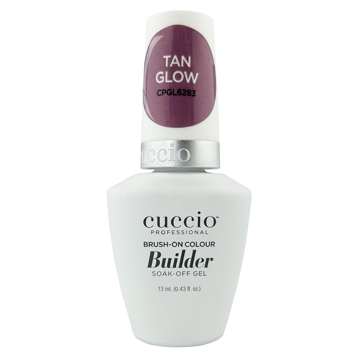 Cuccio Brush On Builder Gel With Calcium - Tan Glow Bottle 13ml 0.43oz