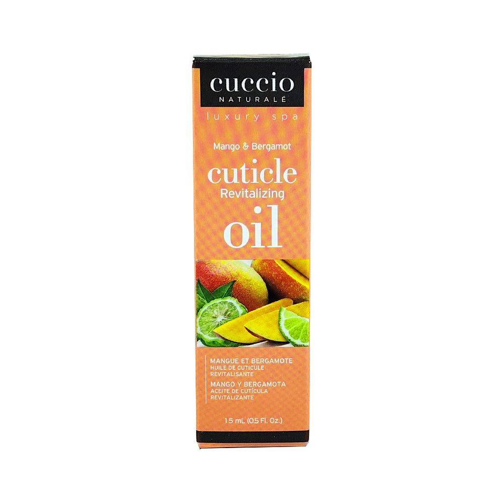 Cuccio Revitalising Cuticle Oil - Mango & Bergamot Box 15ml 0.5oz