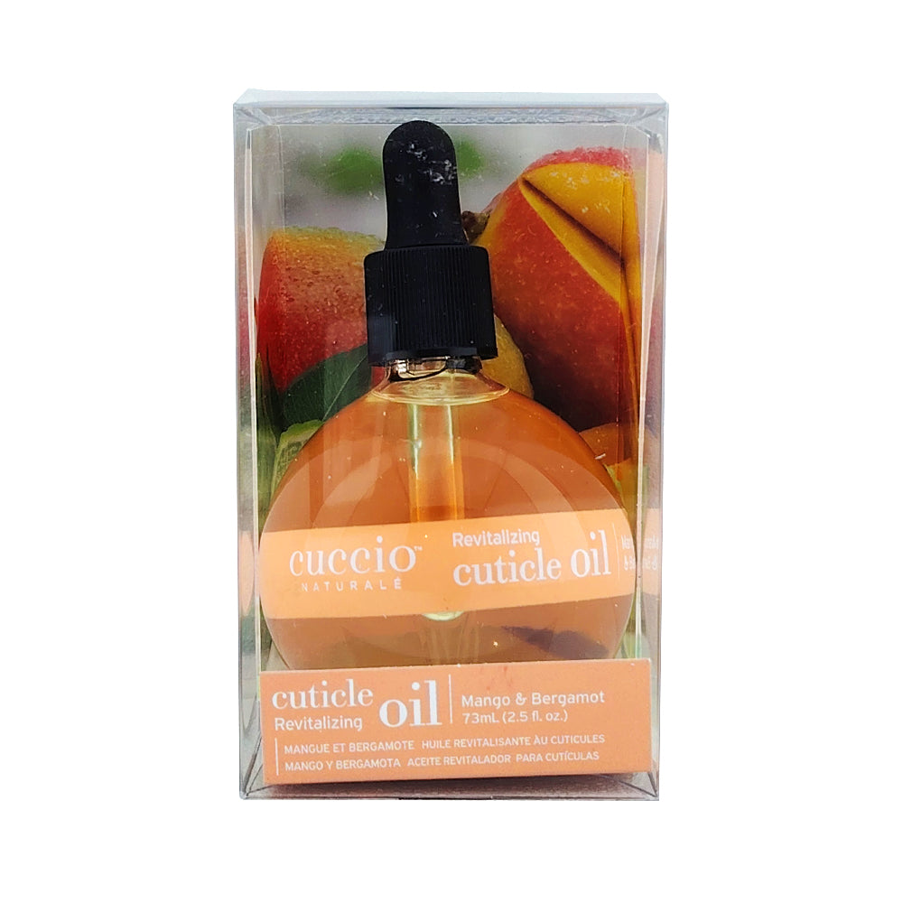 Cuccio Revitalising Cuticle Oil - Mango & Bergamot Box 73ml 2.5oz