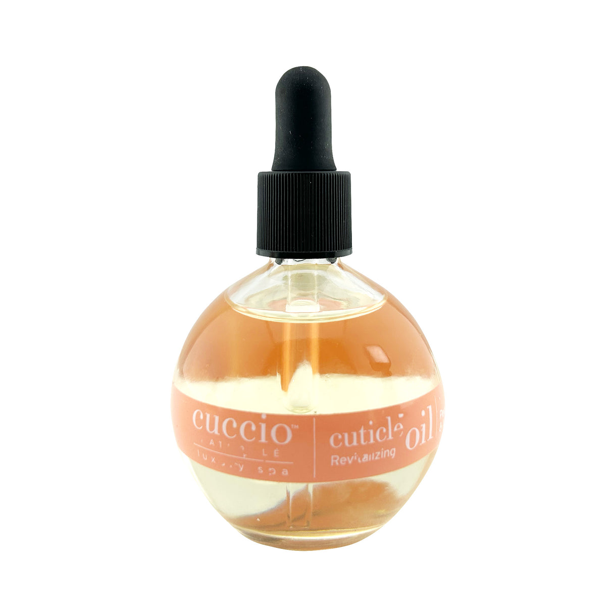Cuccio Revitalising Cuticle Oil - Peach & Vanilla Bottle 75ml 2.5oz