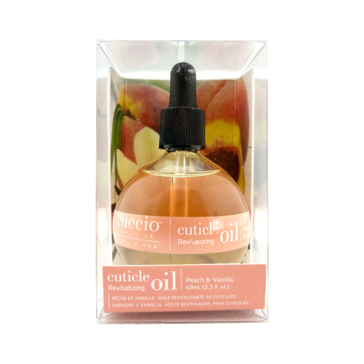 Cuccio Revitalising Cuticle Oil - Peach & Vanilla Box 75ml 2.5oz