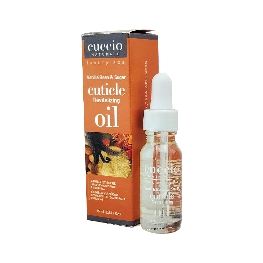 Cuccio Revitalising Cuticle Oil - Vanilla Bean & Sugar Bottle 15ml 0.5oz