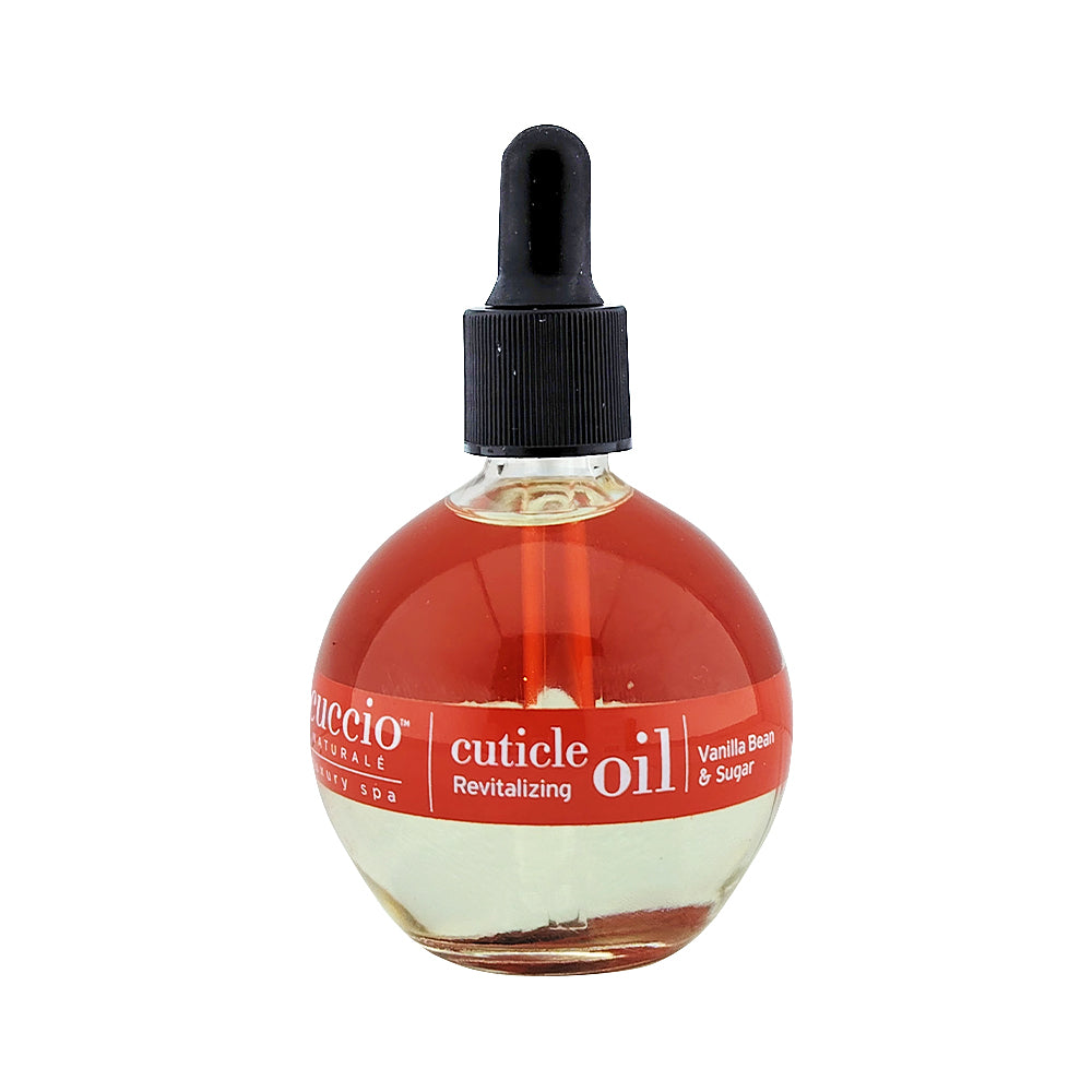 Cuccio Revitalising Cuticle Oil - Vanilla Bean & Sugar Bottle 75ml 2.5oz
