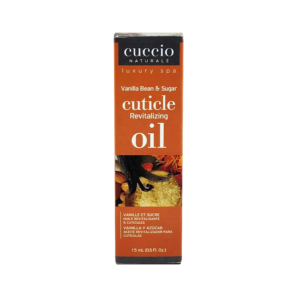 Cuccio Revitalising Cuticle Oil - Vanilla Bean & Sugar Box 15ml 0.5oz