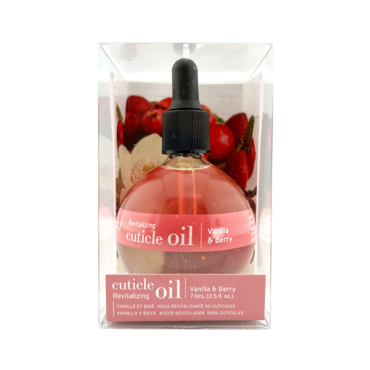 Cuccio Revitalising Cuticle Oil - Vanilla & Berry Box 75ml 2.5oz