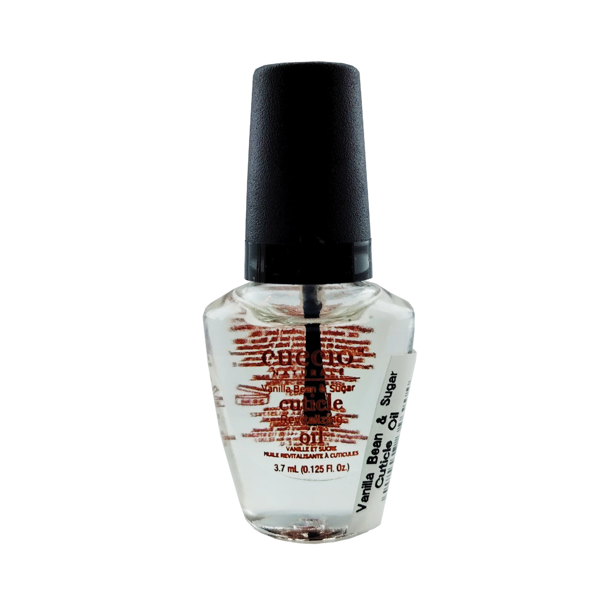Cuccio Revitalising Mini Cuticle Oil - Vanilla Bean & Sugar 3.7ml 0.125oz Front View