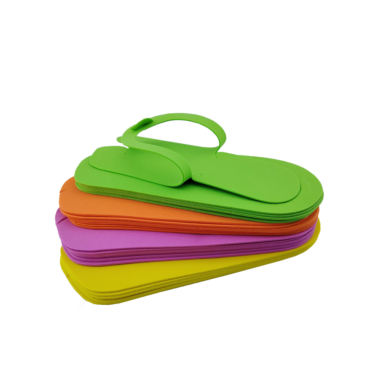 Disposable Foam Pedicure Slippers one pack of 12 pairs