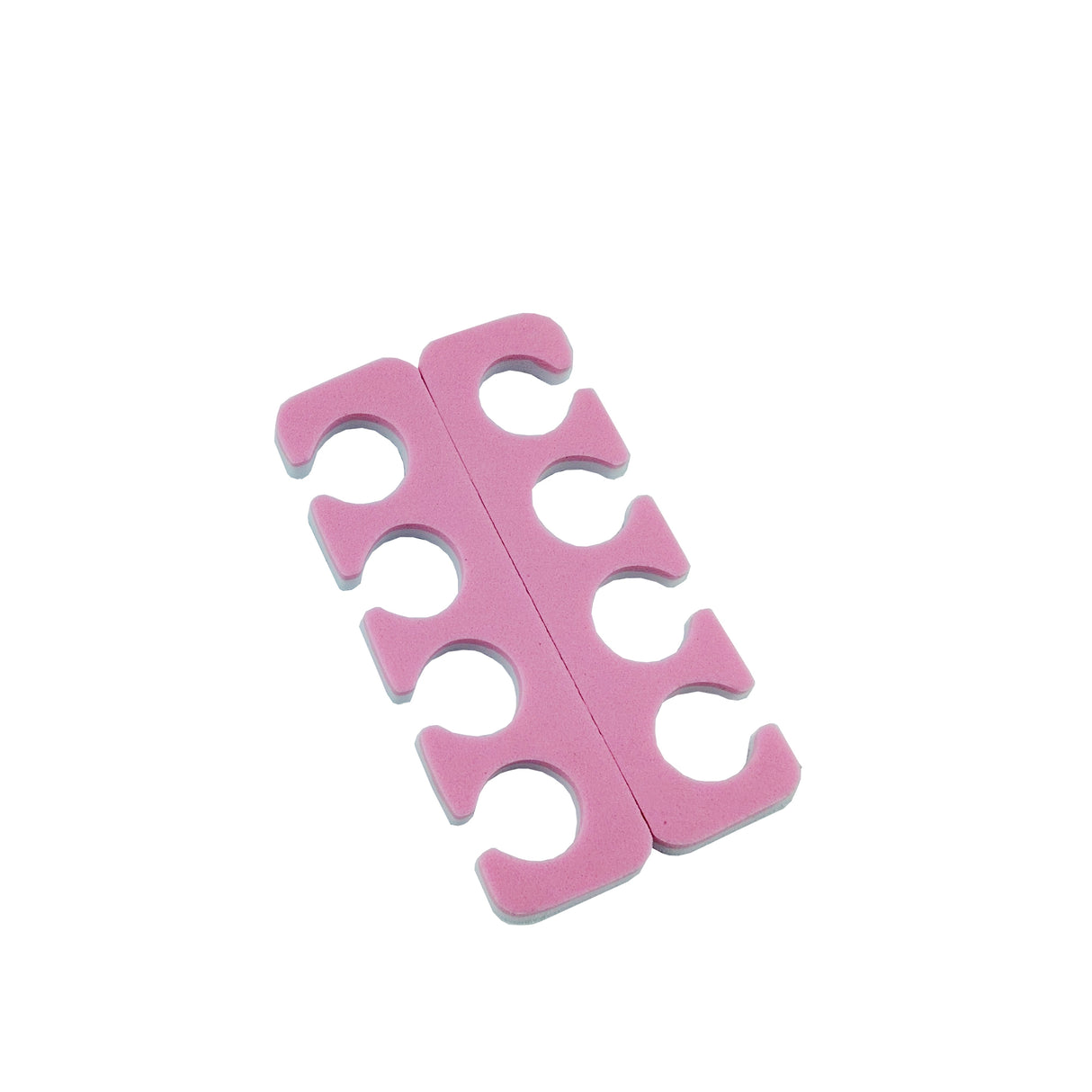 Disposable One Pair Foam Toe Separators - Pink