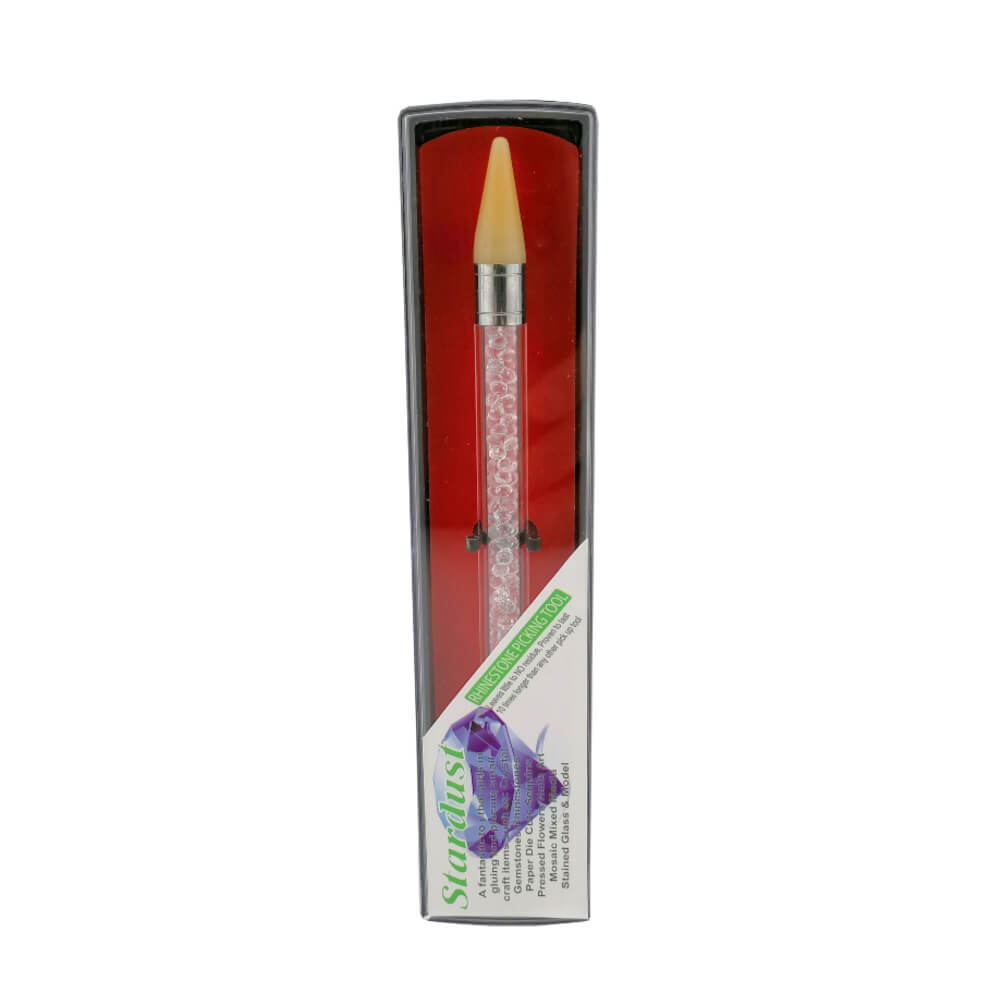 Dual-Ended Rhinestone Picker Dotting Pen Tool With Packaging