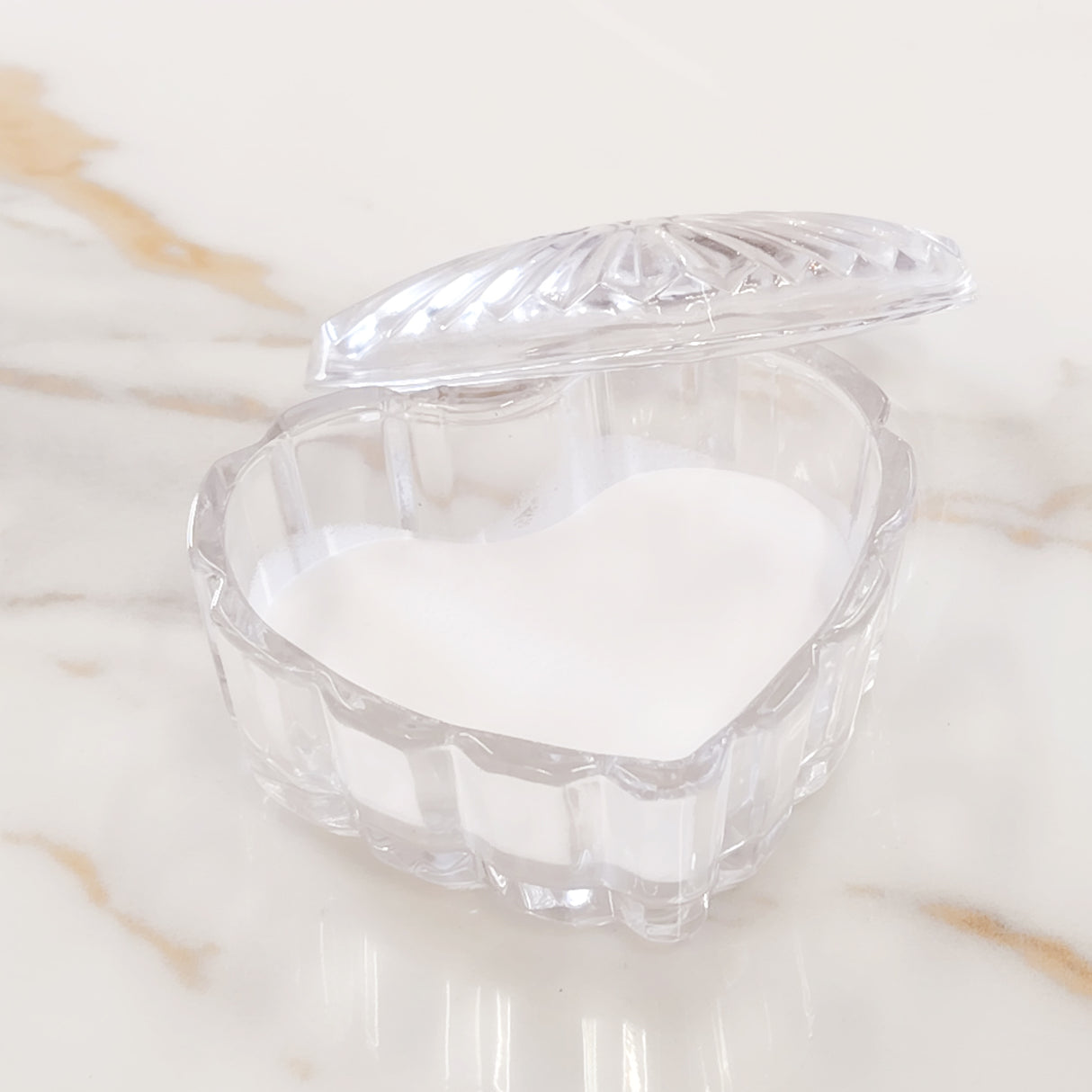 Ever Pure Professional Grade Acrylic Powder - Ice Crystal Raw Colour Powder Demo