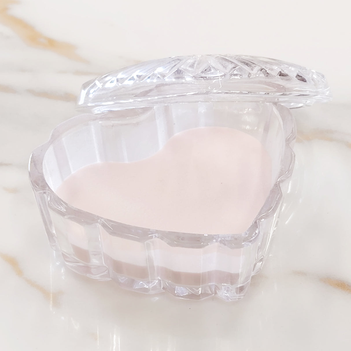 Ever Pure Professional Grade Acrylic Powder - Soft Blush Raw Colour Powder Demo