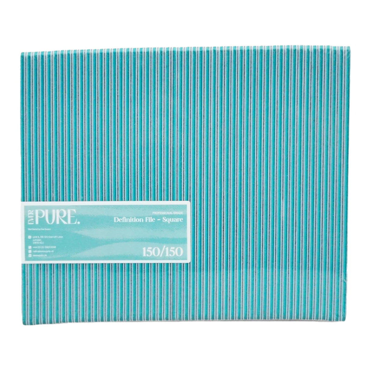 Ever Pure Professional Grade Definition File Square 150/150 Pack of 50pcs Front View