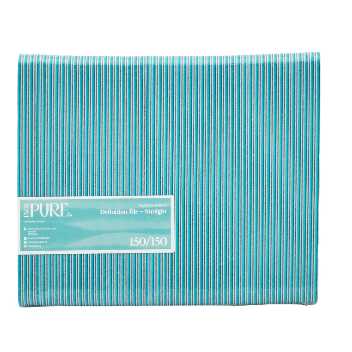 Ever Pure Professional Grade Definition File Straight 150/150 Pack of 50pcs Front View