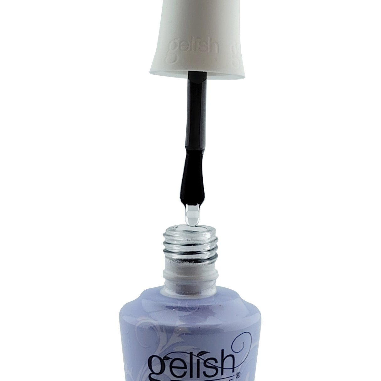Gelish Brush On Structure Gel - Clear 15ml 0.5oz Brush Showing Colour