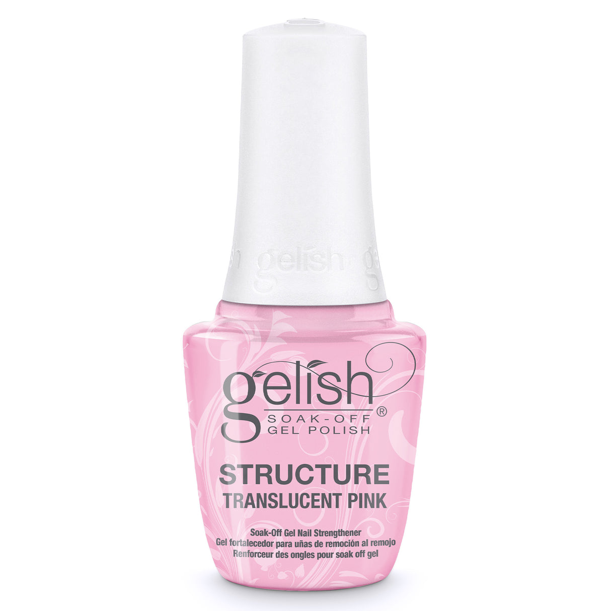Gelish Brush On Structure Gel - Translucent Pink 15ml 0.5oz Bottle