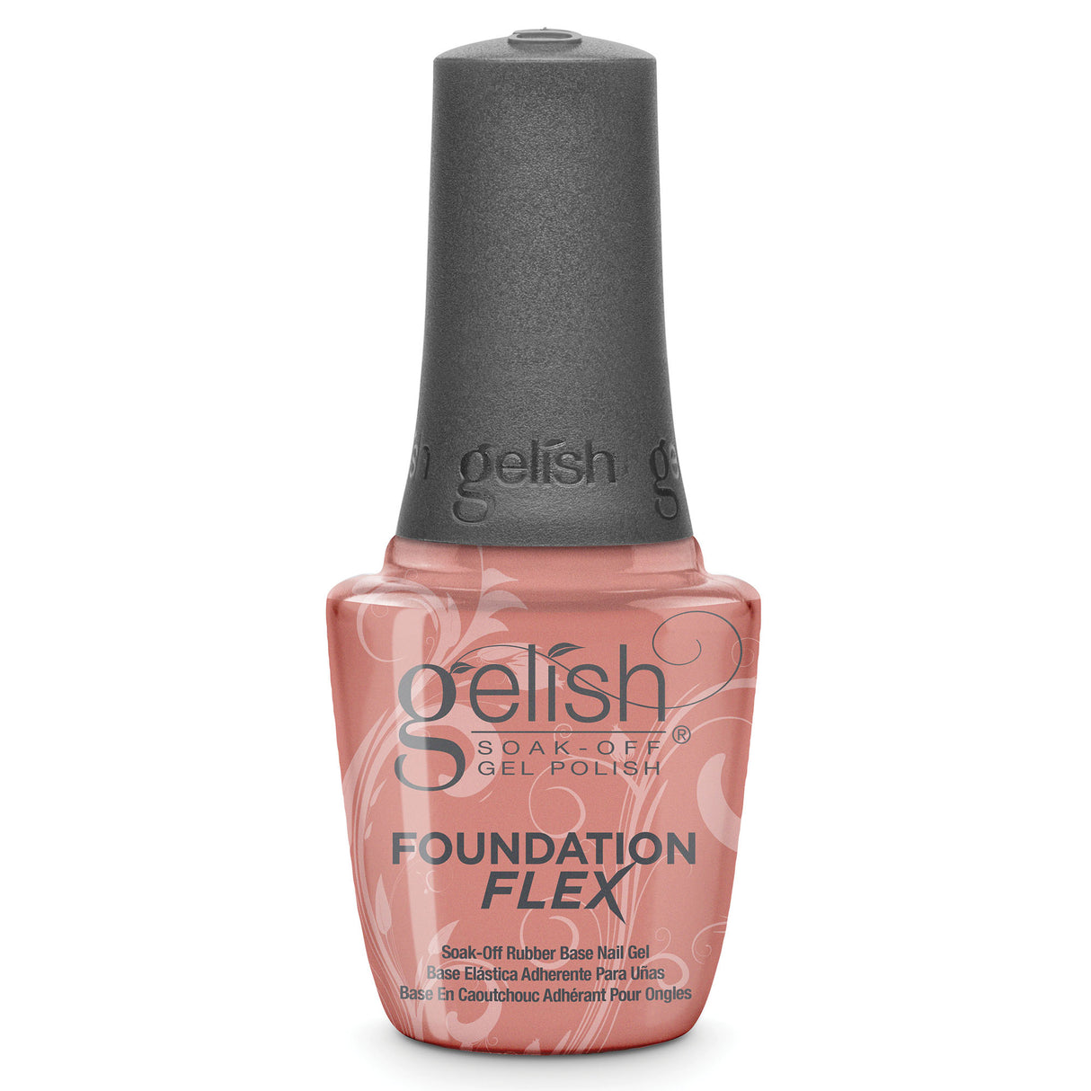 Gelish Foundation Flex Rubber Base Gel - Cover Beige 15ml 0.5oz Bottle