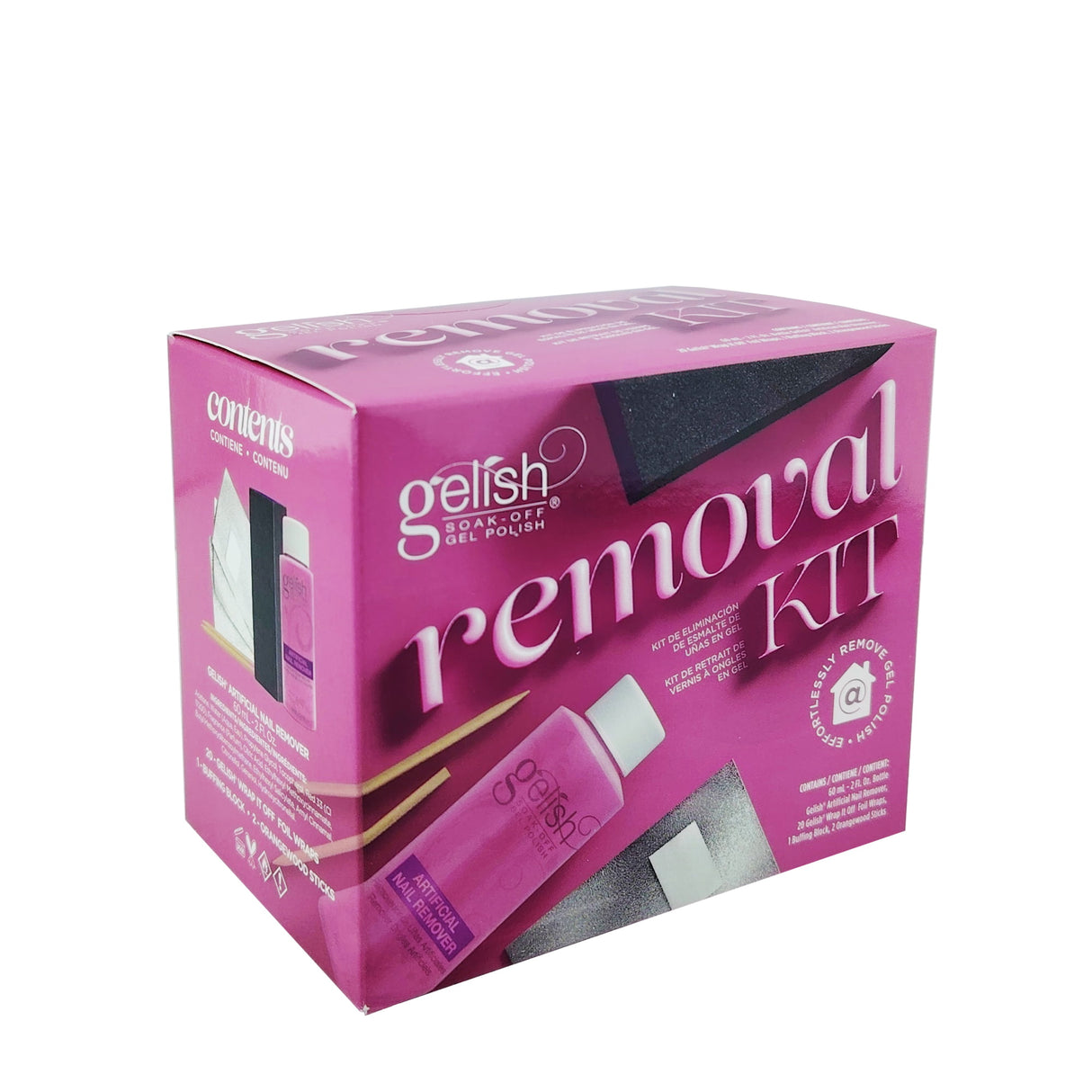 Gelish Gel Polish Removal Kit Box View