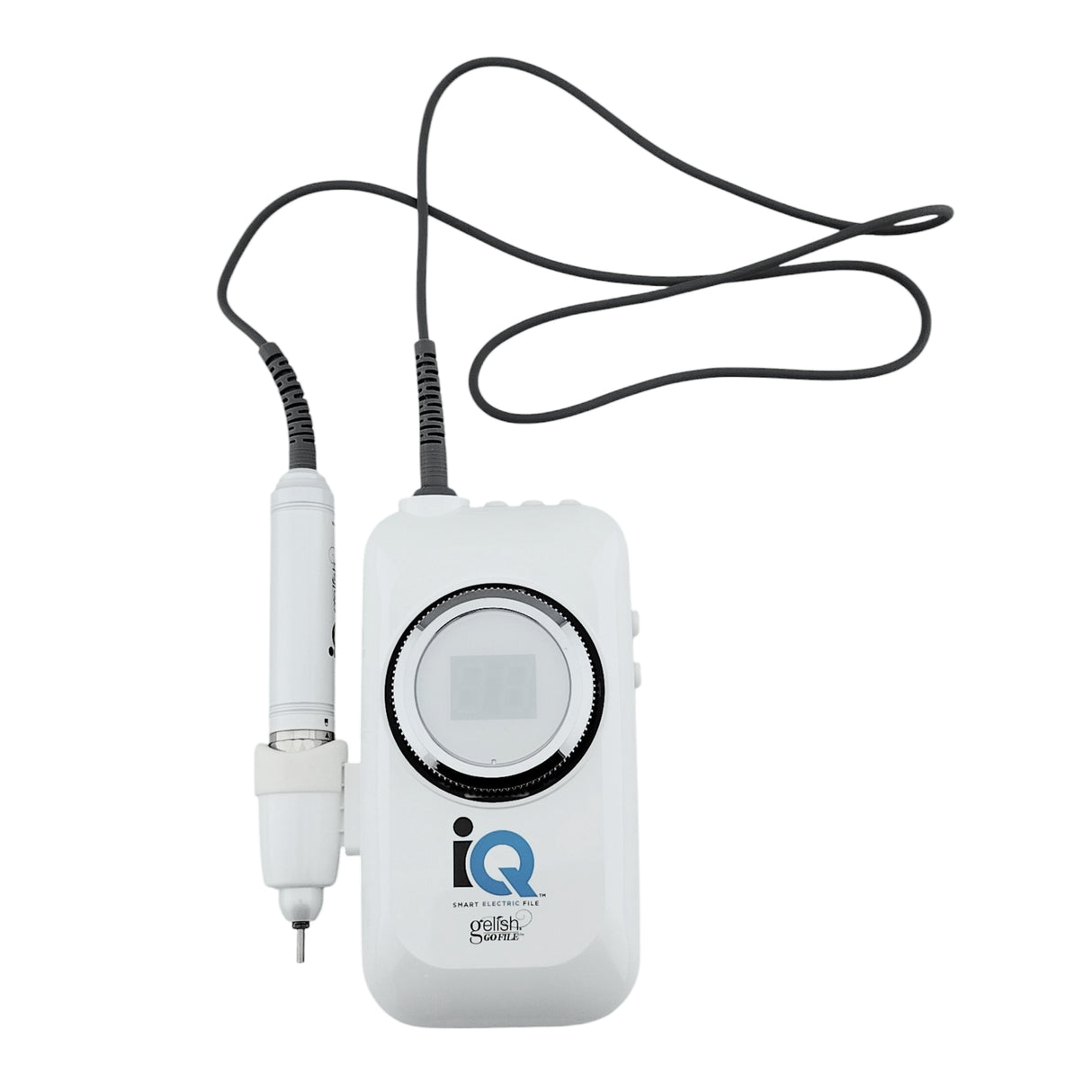 Gelish Go File IQ Portable Electric Nail File Machine - Front View