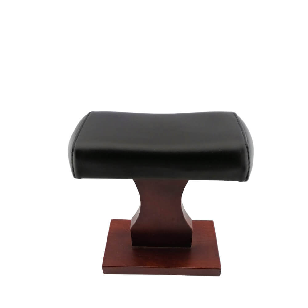 Handcrafted Wooden Pedicure Foot Rest Top View