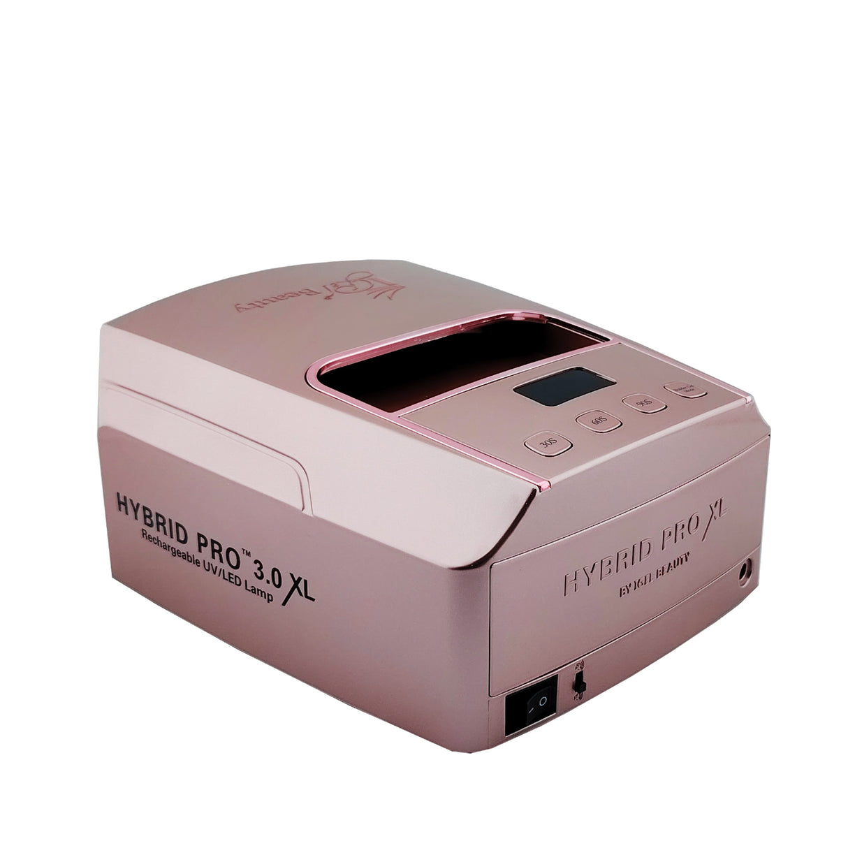 IGel Beauty Hybrid Pro 3.0 XL Wireless UV/LED Lamp - Rose Gold Back View