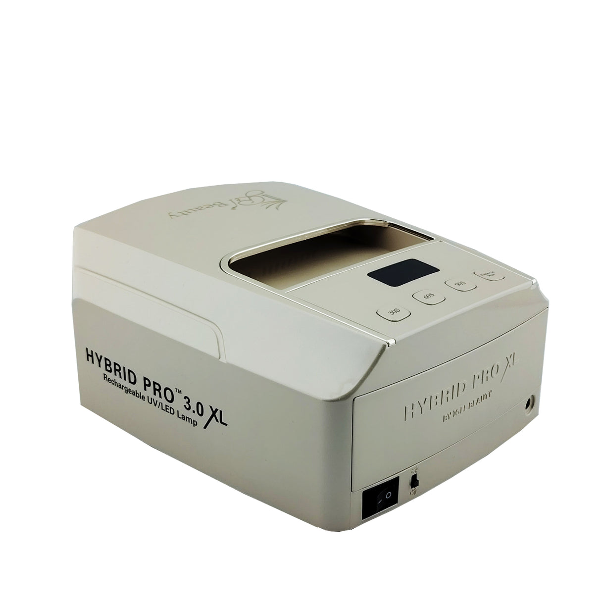 IGel Beauty Hybrid Pro 3.0 XL Wireless UV/LED Lamp - Tan Gold Back View