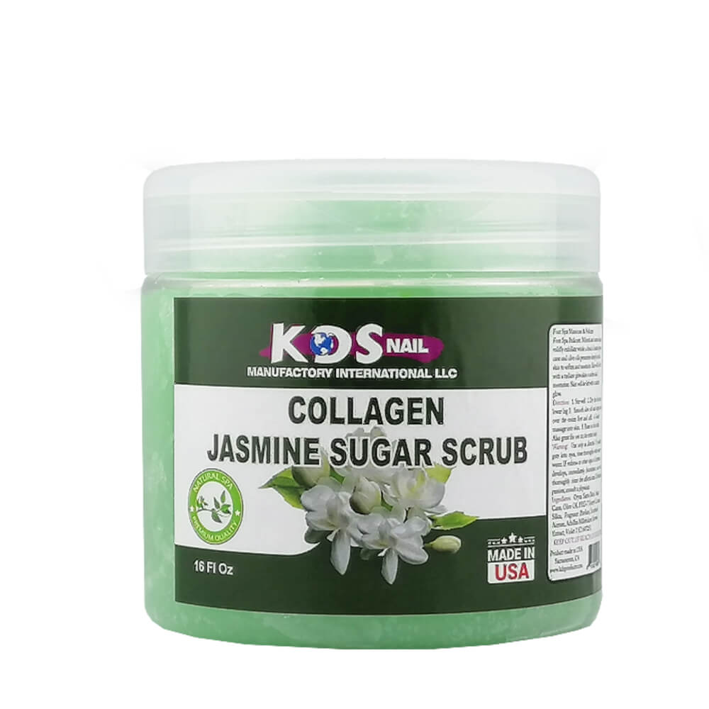 KDS Collagen Pedicure Sugar Scrub (16oz) Jasmine