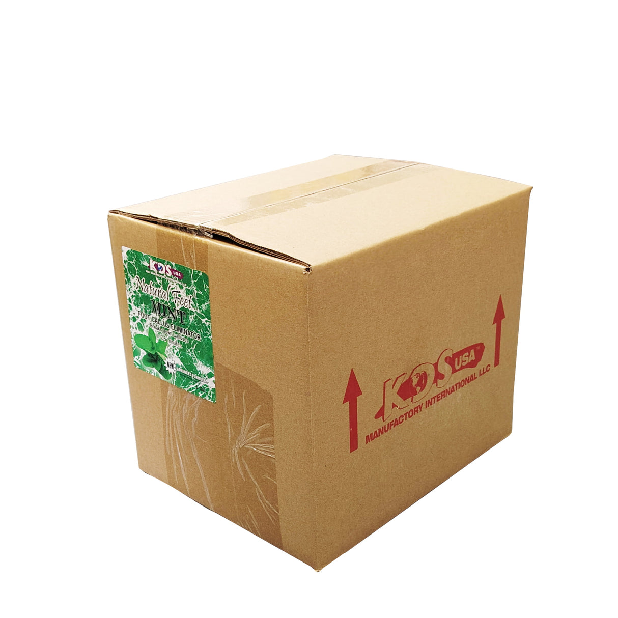 KDS Natural Feet Foot Callus Eliminator - Mint 3.8L 1 Gallon - Box of 4 Gallon
