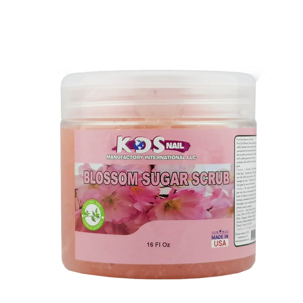 KDS Pedicure Sugar Scrub (16oz) Blossom