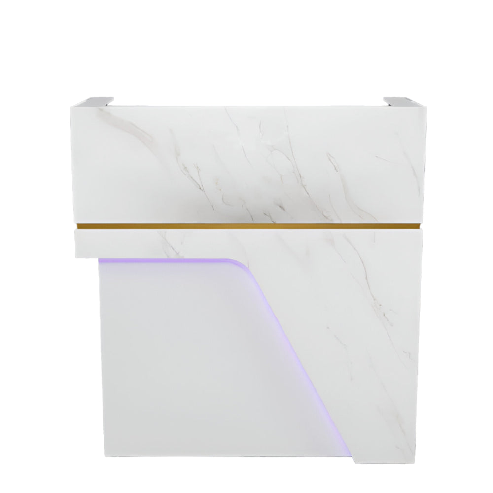 Keo Alpha Salon Reception Desk Front View