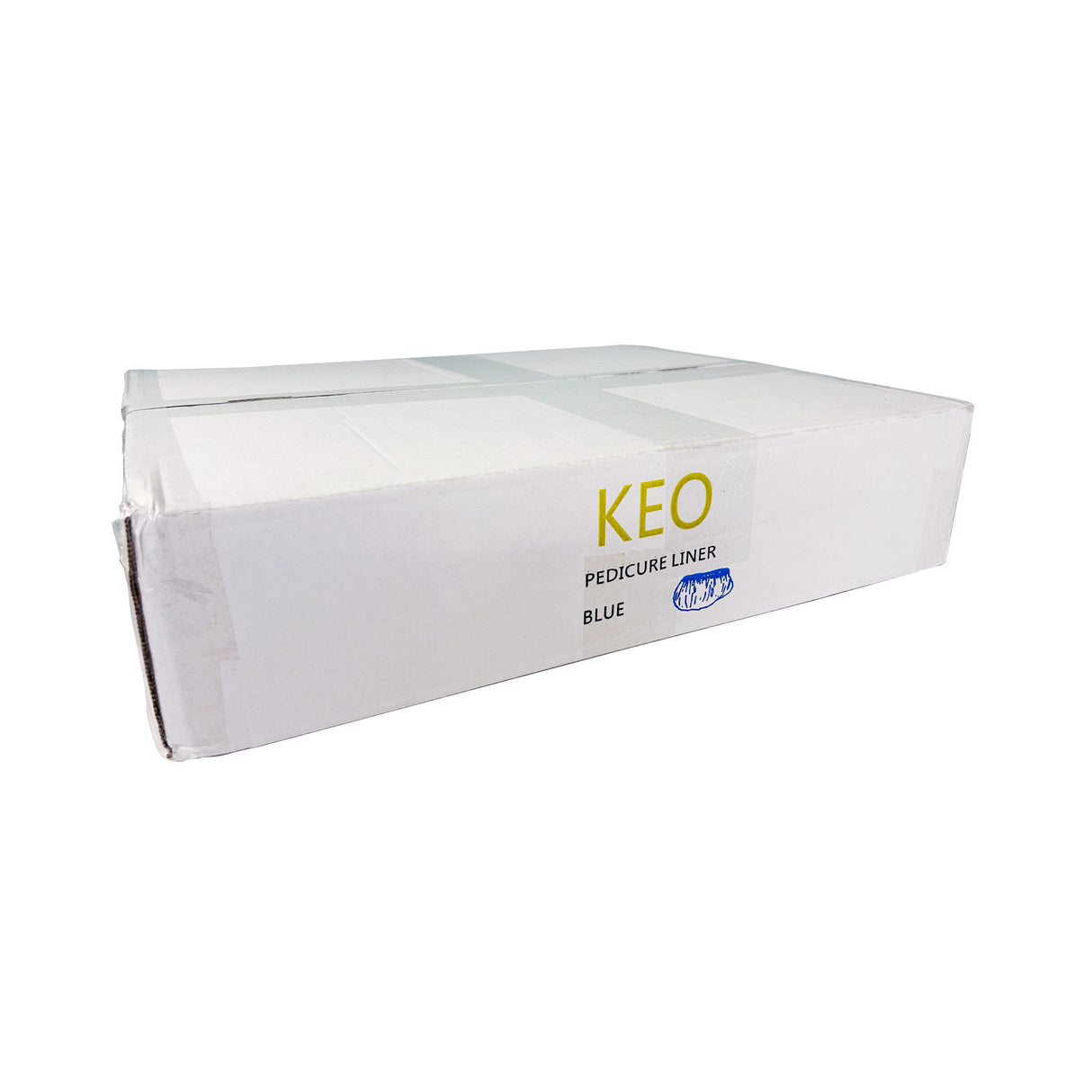Keo Disposable Pedicure Spa Liner Box (400pcs) Blue