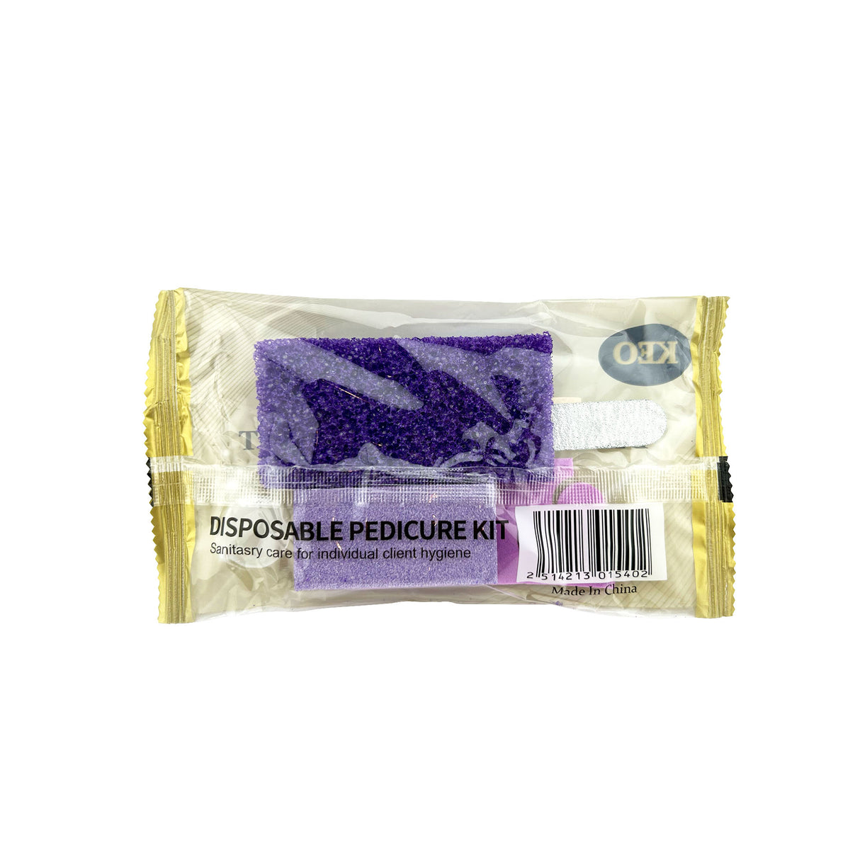 Keo Disposable Salon Pedicure Kit (5pcs) Single Pack