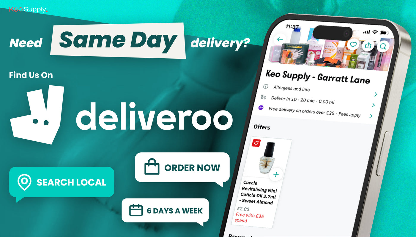 Keo Supply at Deliveroo banner