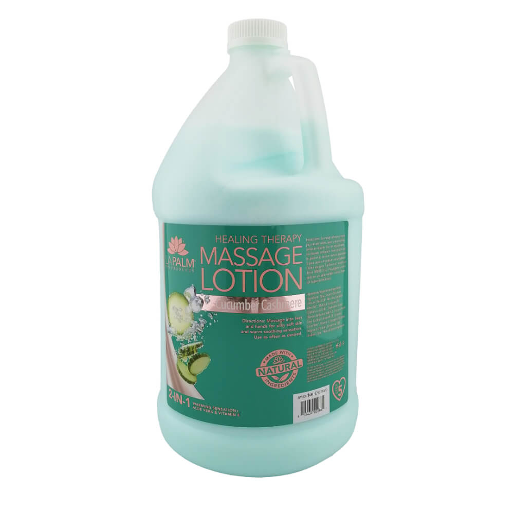 La Palm Healing Therapy Massage Lotion (gallon) Cucmber Cashmere