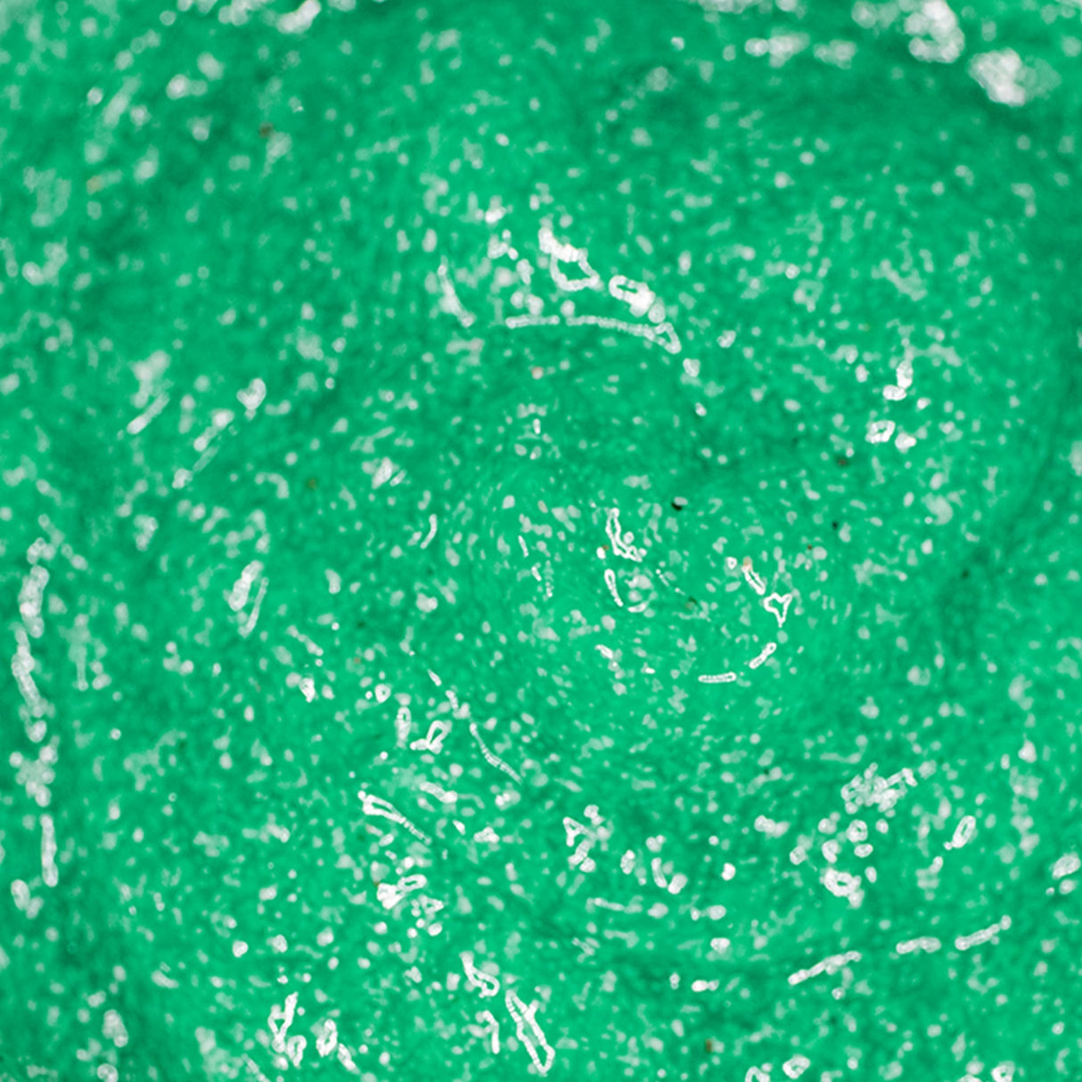 La Palm Honey Extreme Sugar Scrub (4 gallon) Bucket - Green Tea Content Close Up