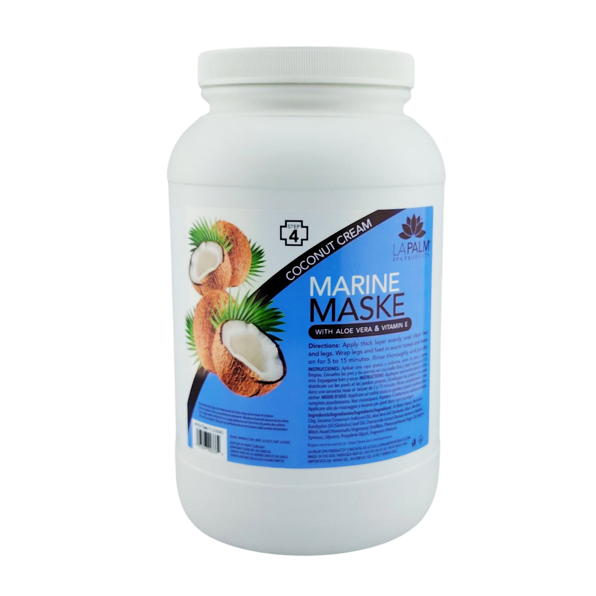 La Palm Marine Maske (gallon) Bottle - Coconut Cream