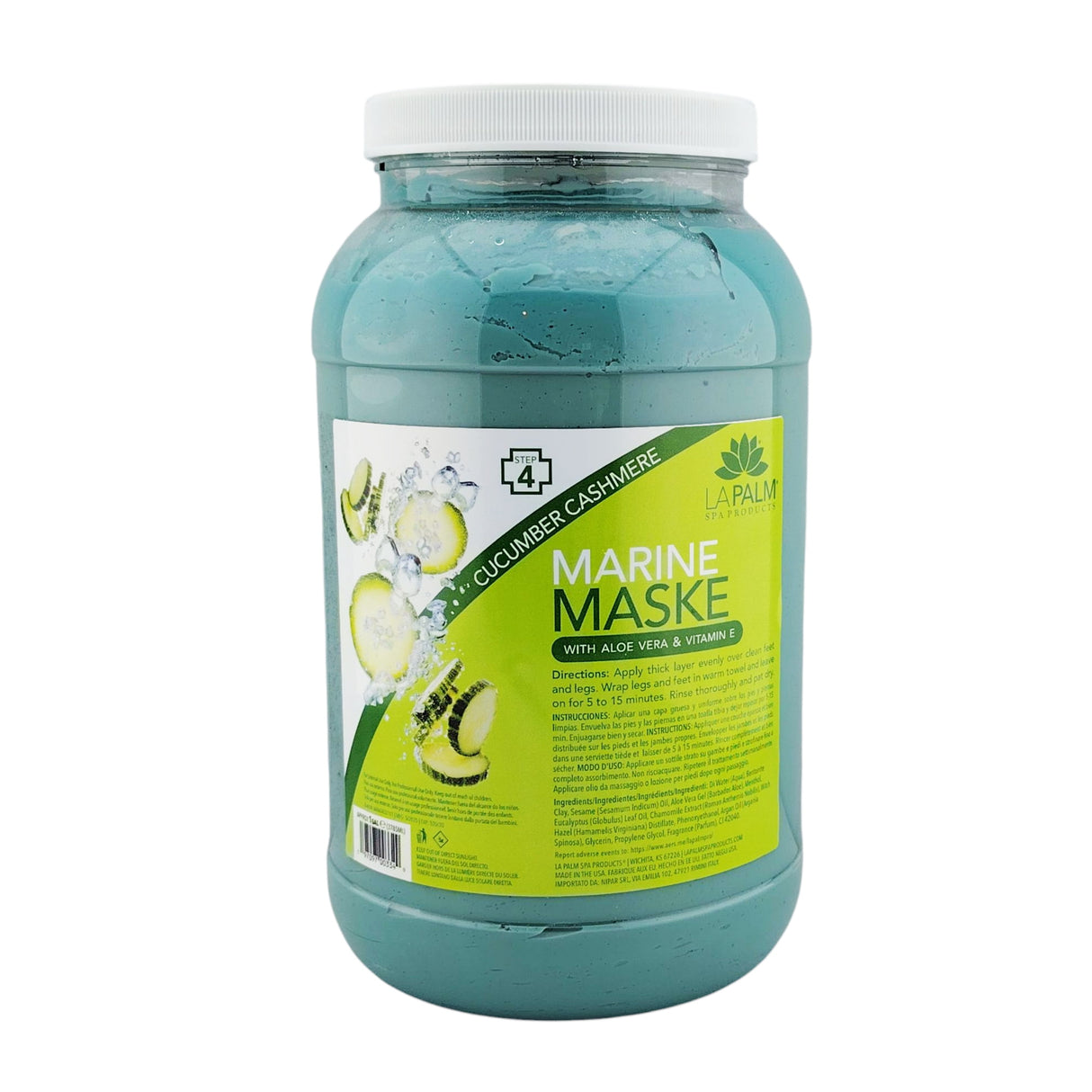 La Palm Marine Maske (gallon) Bottle - Cucumber Cashmere