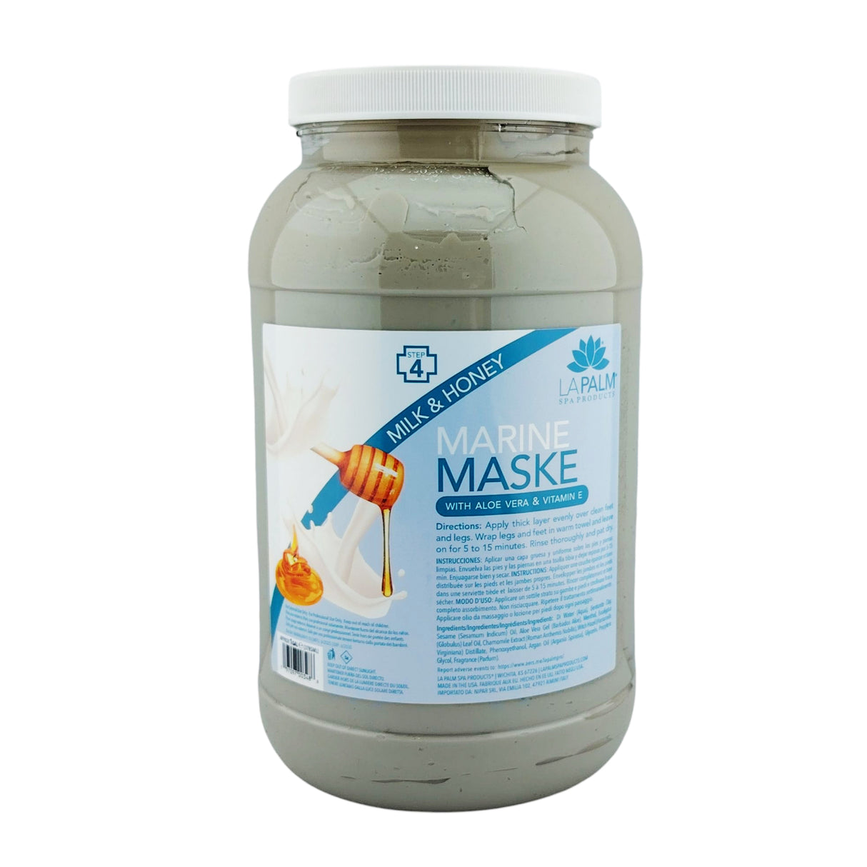 La Palm Marine Maske (gallon) Bottle - Milk & Honey