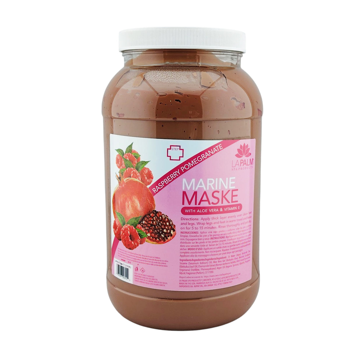 La Palm Marine Maske (gallon) Bottle - Raspberry Pomegranate