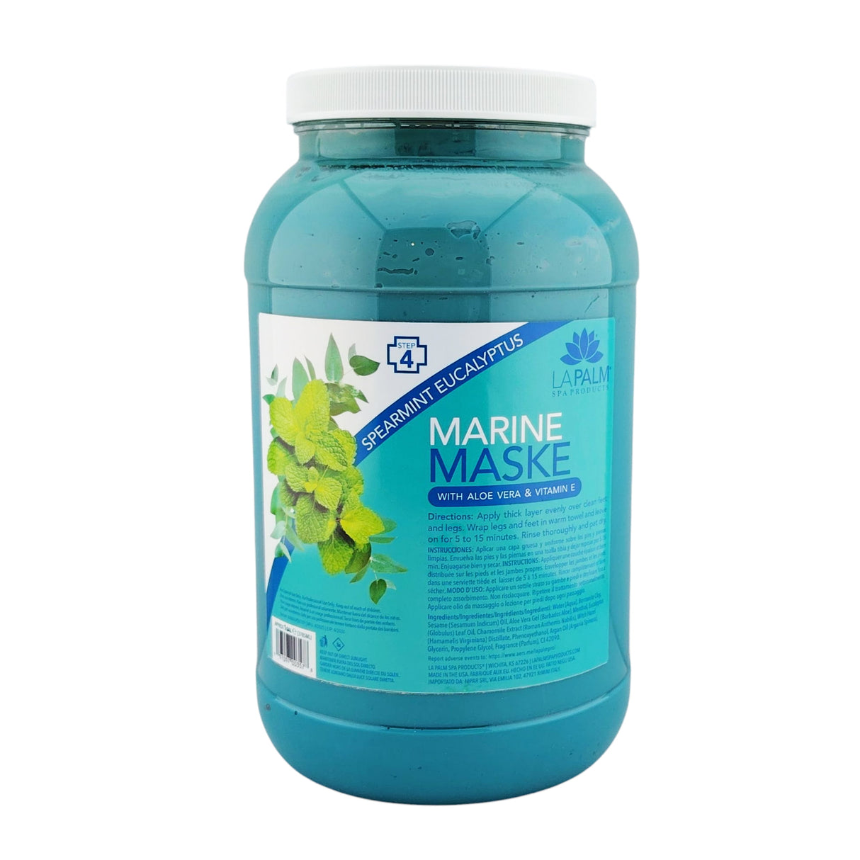 La Palm Marine Maske (gallon) Bottle - Spearmint Eucalyptus