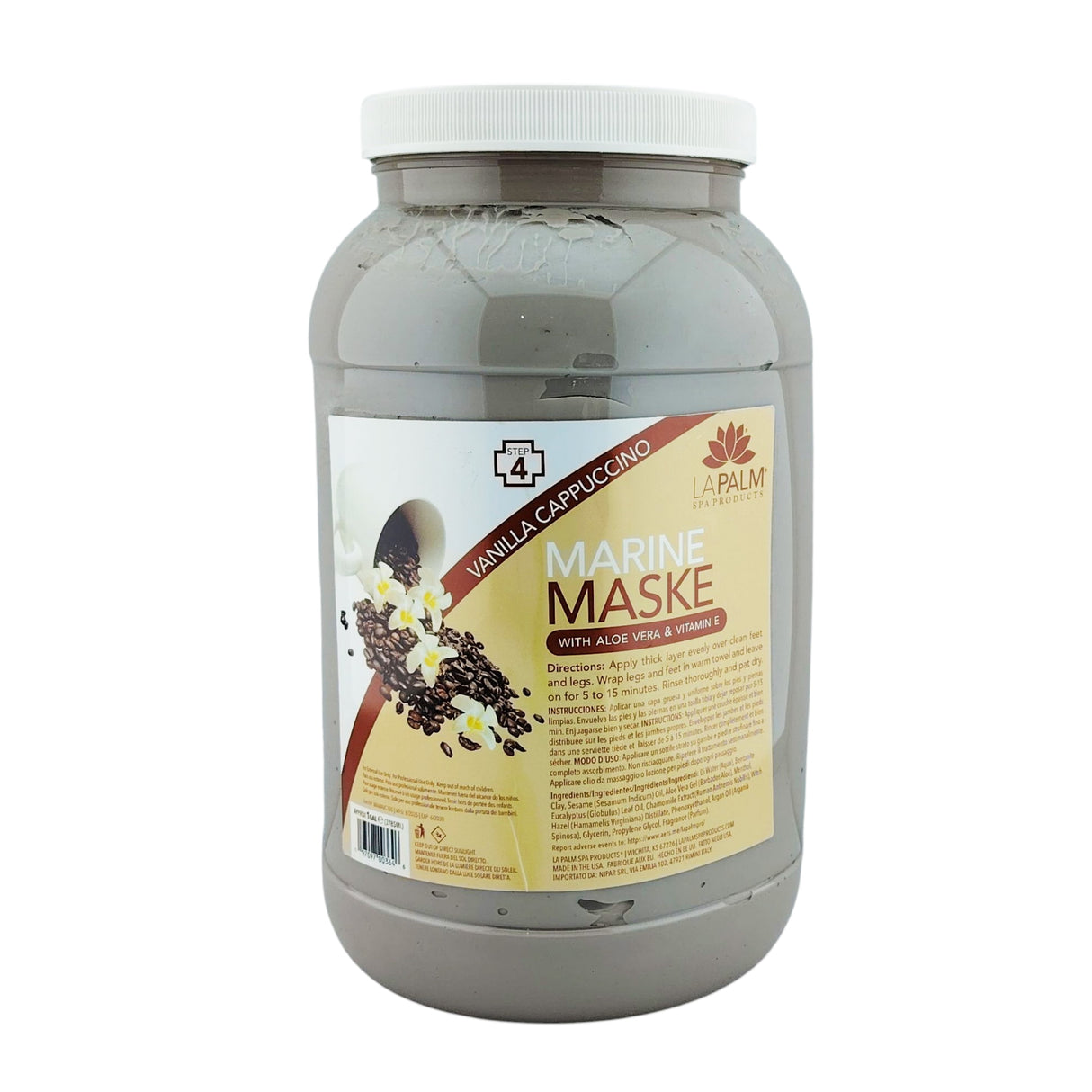 La Palm Marine Maske (gallon) Bottle - Vanilla Cappuccino